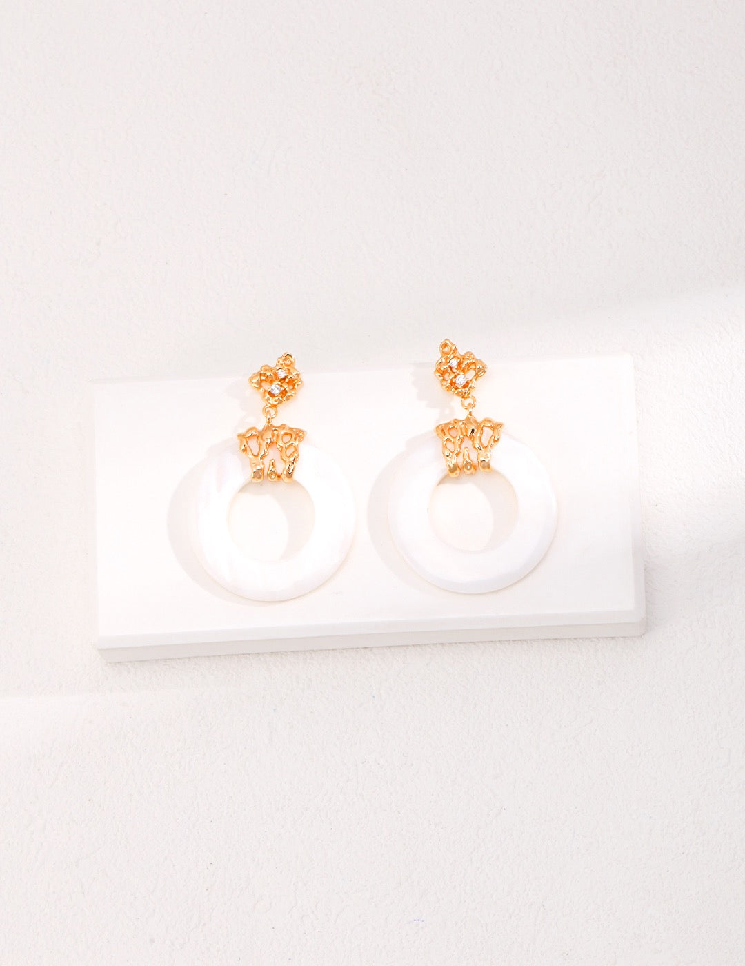 Shell Hoop Earrings